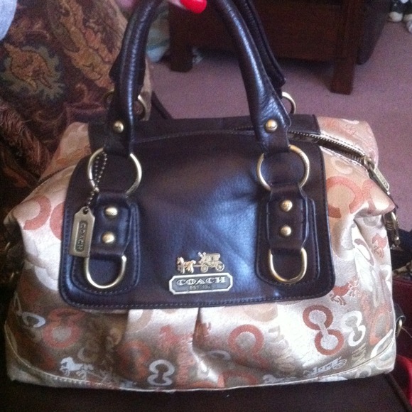 ****RESERVED****** Older Coach handbag