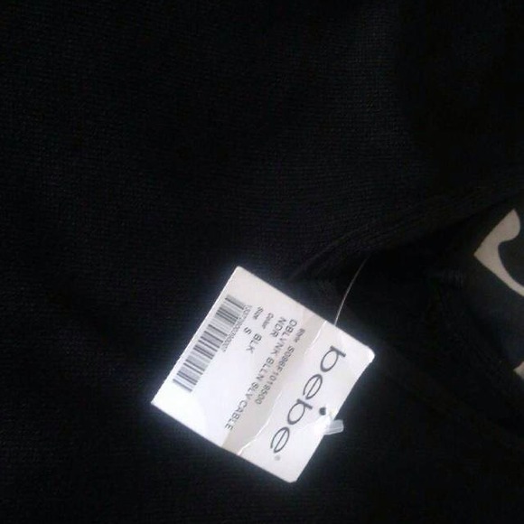 Black sweater dress from BEBE - Picture 3 of 3