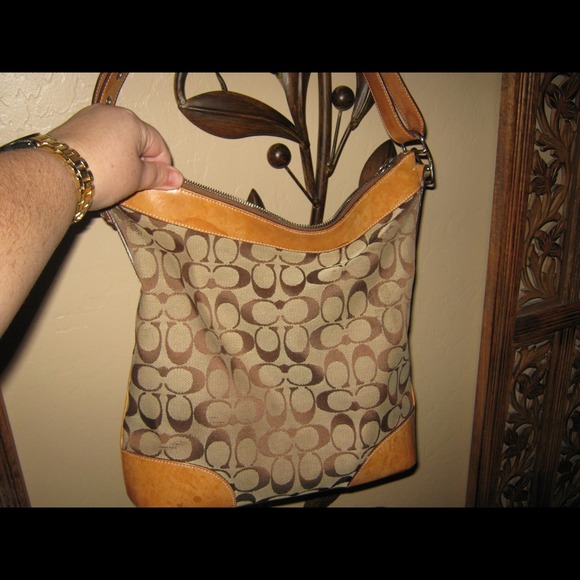 Reserved for adalee-Authentic!!!coach purse Brown