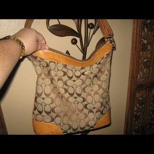 Reserved for adalee-Authentic!!!coach purse Brown