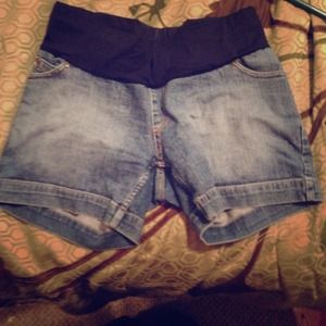 Denim MATERNITY shorts