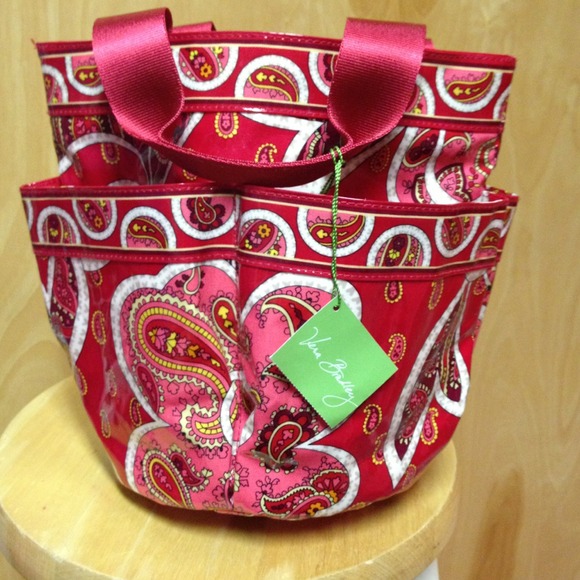 Vera Bradley shower caddy, cute and brand new!