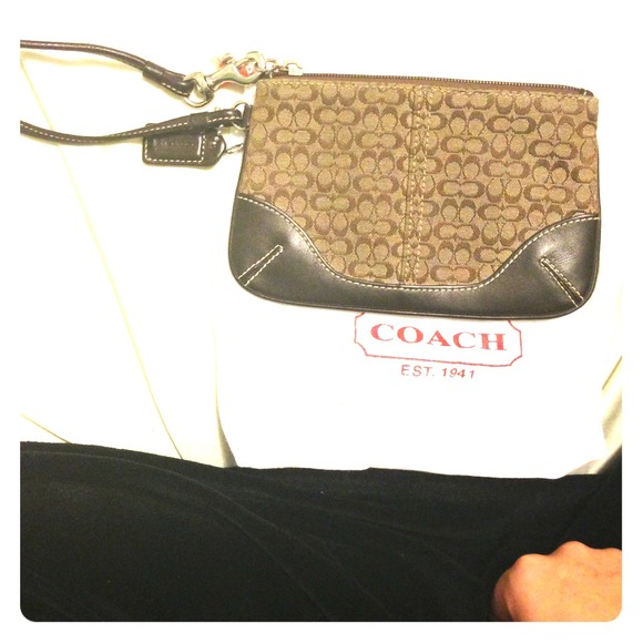 Coach wristlet