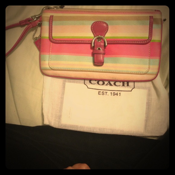 Coach wristlet