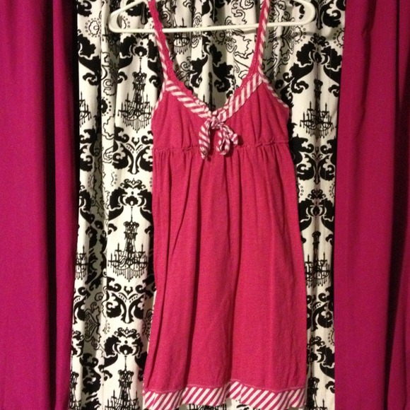 Summer time fun magenta dress