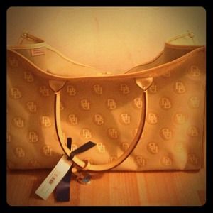 Dooney & Bourke Tote w/ Drawstring