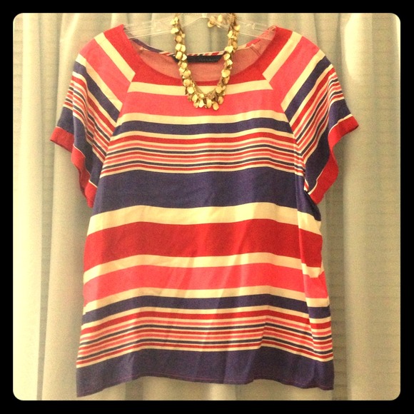 Zara striped top - Picture 1 of 1