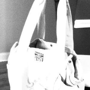 Converse heavy khaki large bag