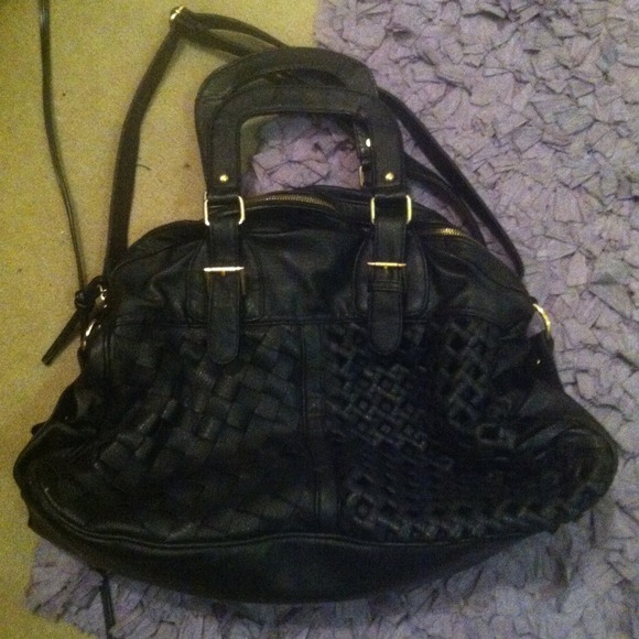 Large black  urban expressions handbag.
