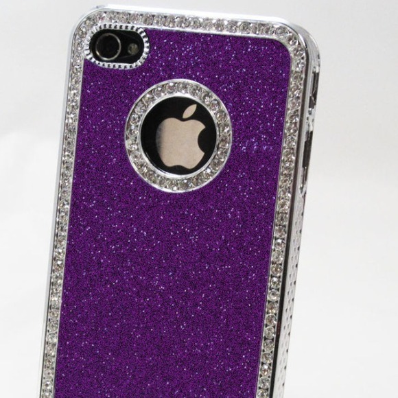 Purple iPhone 4 4S case