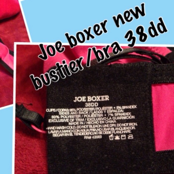 Joe boxer bra nwot 🚩🚩SOLD🚩SOLD🚩🚩 - Picture 2 of 4