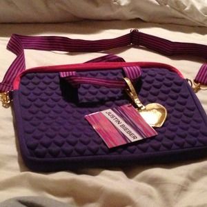 Justin Bieber laptop case