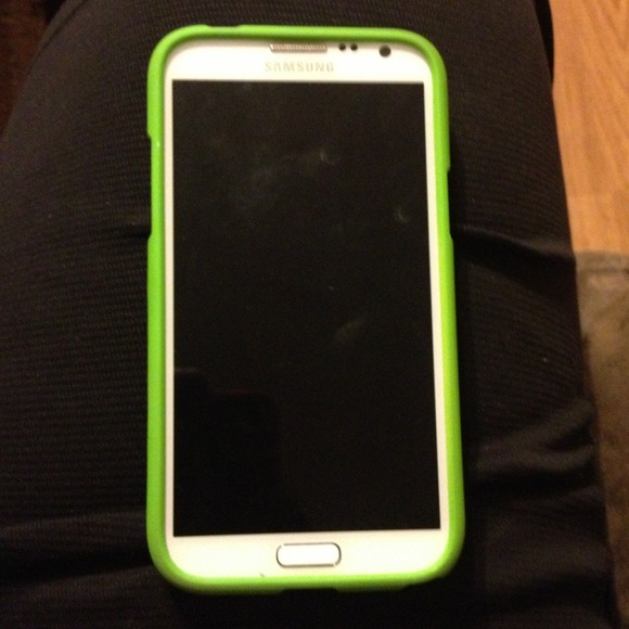 White AT&T galaxy note 2