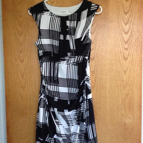 Black and white dress