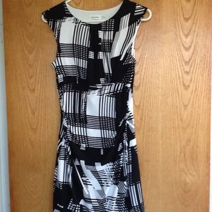 Black and white dress