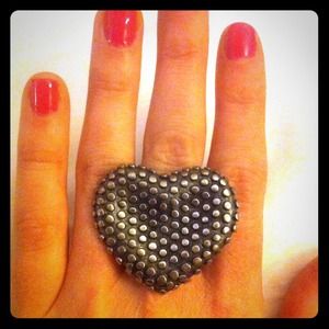 OS Large Heart Ring ❤