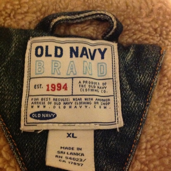 Old Navy Denim Jacket as XL