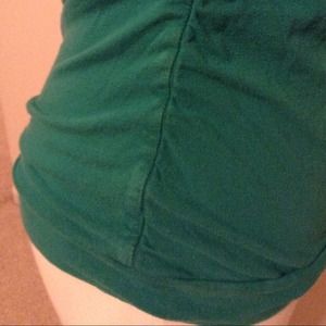 Green Shirt with Clinched Sides