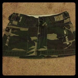 Camo skirt