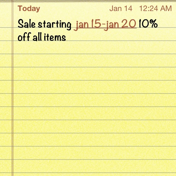 Sale from 1/15 go 1/20 - Picture 1 of 1
