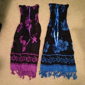 2 Hawaiian Dresses