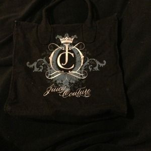 Black Juicy Tote Bag