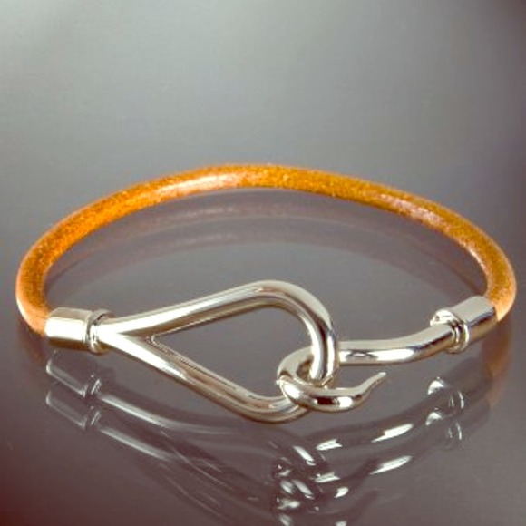 Hermes hook necklace AUTHENTIC