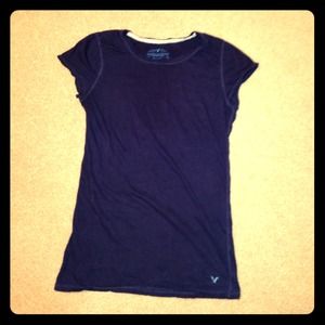 💢Bundle💢Dark Blue crew neck shirt & striped tank