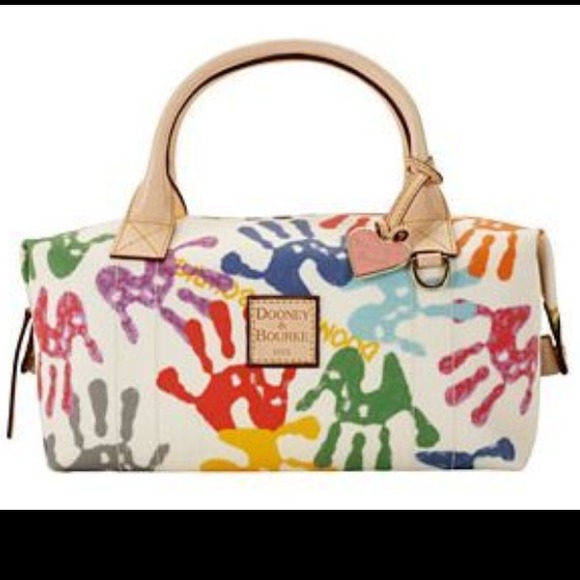 Dooney and Bourke small duffle hand bag purse - Picture 3 of 4