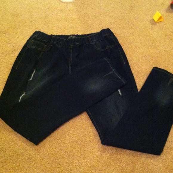 Jeans stretchy leggings