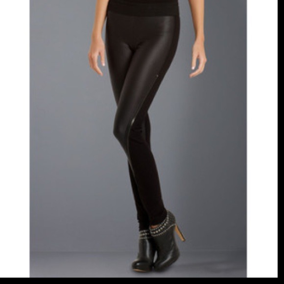 ⭐TRADED⭐ Bcbg leather zip leggings AND bcbg dress