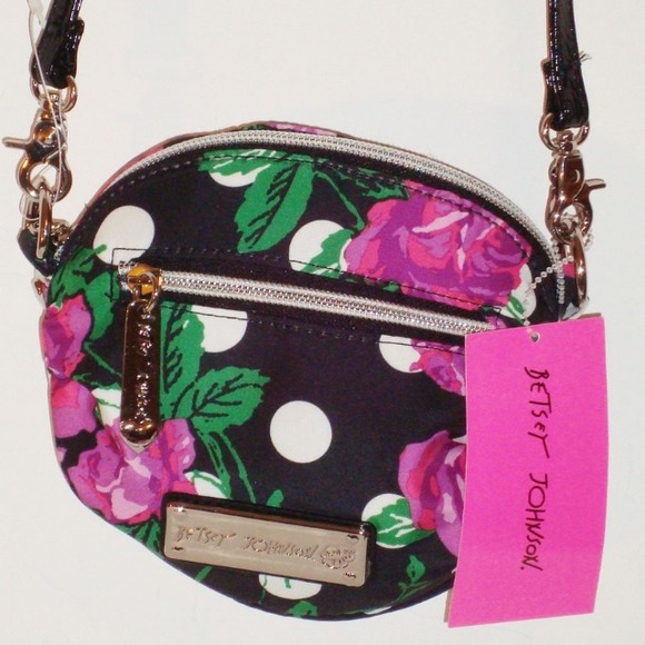 Betsey Johnson Handbags - **TRADED! Betsey Johnson mini crossbody bag