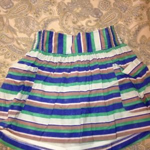 Traded! NWOT Aerie size S adorable striped skirt