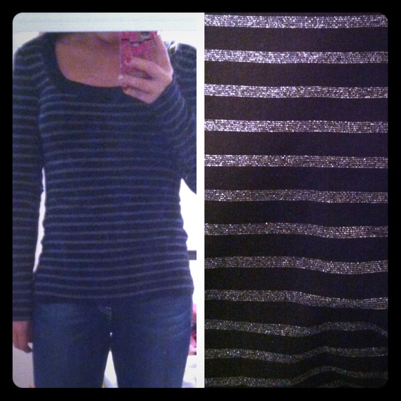 Express sweater - black/silver