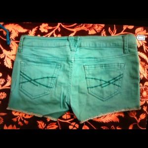Aero teal shorts