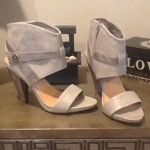 "SOLD" Speed Limit 98 Cut Out Strap Sandal