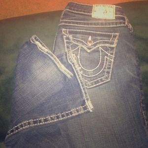 True Religion jeans with rhinestones 💎