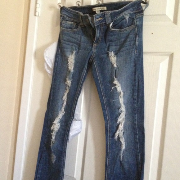 size 27 tattered jeans - Picture 4 of 4