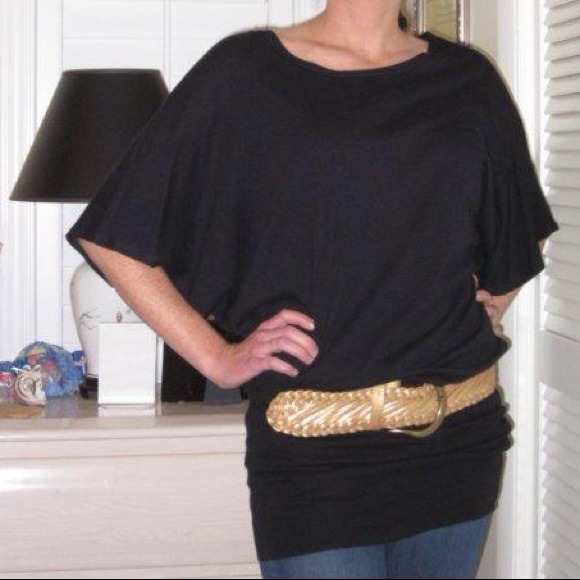 ❌SOLD❌ Bobi Black Top/Dress Tunic