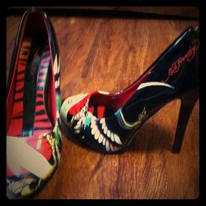 Ed hardy heels