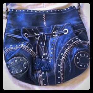 Cole Haan black leather bag