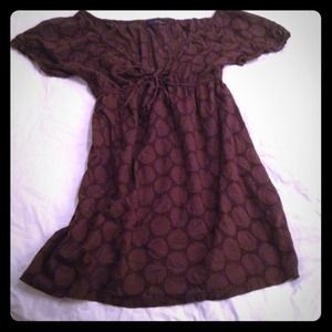 Brown sundress