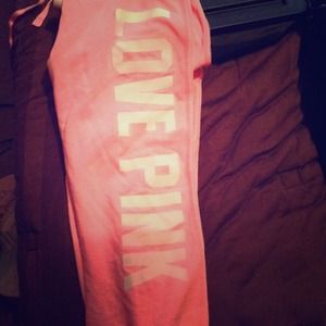 🌟Traded🌟Pink ankle sweats