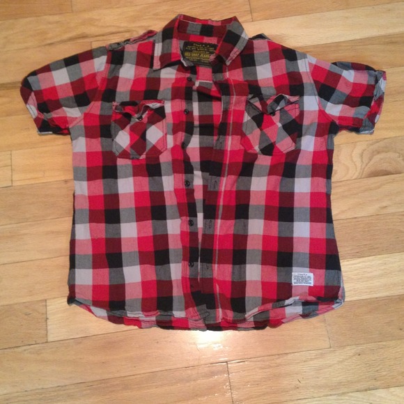 One red and one gray shirts from Red Snap Jeans Co - Picture 2 of 3