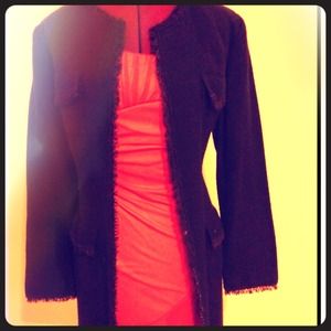 Jacket for chilly days. Cute and comfy. Detailed.