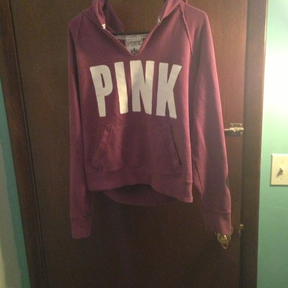 VS purple sweatshirt