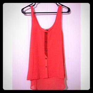 NWOT Volcome Sheer high/ low top