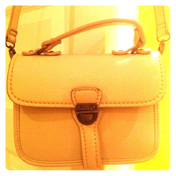 UO Deena & Ozzy Buckled clutch w| handle + strap