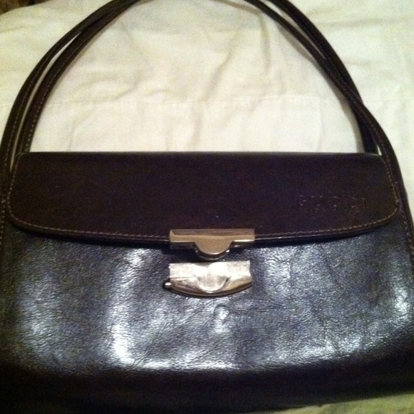 Gucci dark brown purse