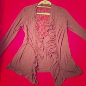 🚫RESERVED 🚫Elle Light weight lace back cardigan